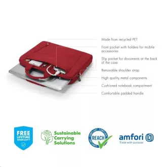 DICOTA Eco Slim Case BASE 13-14.1 Crvena