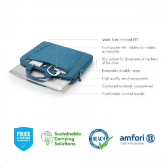 DICOTA Eco Slim Case BASE 13-14.1 Plava DICOTA Eco Slim Case BASE 13-14.1 Plava