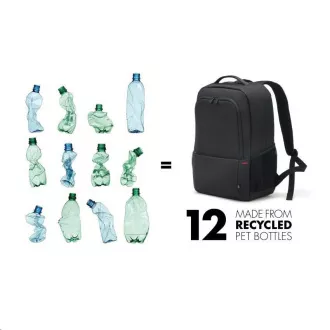 DICOTA Eco Ruksak Plus BASE 13-15.6, crni