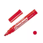 Marker Centropen 8560 za Flipchart crveni klinasti vrh 1-4,6 mm