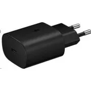 Samsung putni punjač EP-TA800NBE, Quickcharge 25W, USB-C, crni