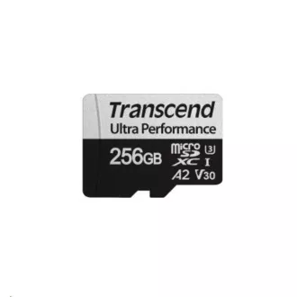 TRANSCEND MicroSDXC kartica 256 GB 340S, UHS-I U3 A2 Ultra Performance 160/125 MB / s
