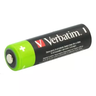 VERBATIM punjiva baterija AA Premium 4 paketa 2500 mAh