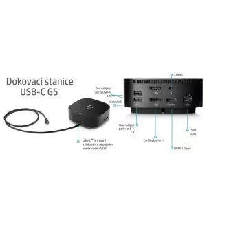 HP USB-C G5 Dock EURO - Priključna stanica