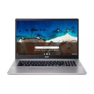 ACER NTB Chromebook 317 (CB317-1H-P6L9) - Pentium N6000, 17,3 "FHD IPS Touch, 8 GB, 128 GB eMMC, UHD Grap., OS Chrome, srebrni
