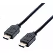 Manhattan HDMI kabel, ARC, 3D, 4K@30Hz, oklopljen, 1,5 m, crni
