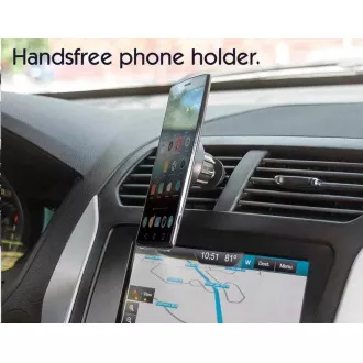 Manhattan Car Mobile Holder, Magnetic Car Air-Vent telefon, crni Manhattan Car Mobile Holder, Magnetic Car Air-Vent telefon, crni