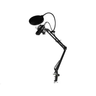 TRACER mikrofon Studio PRO, 3.5 jack, 2.5 m kabel, crni TRACER mikrofon Studio PRO, 3.5 jack, 2.5 m kabel, crni