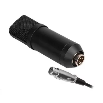 TRACER mikrofon Studio PRO, 3.5 jack, 2.5 m kabel, crni TRACER mikrofon Studio PRO, 3.5 jack, 2.5 m kabel, crni