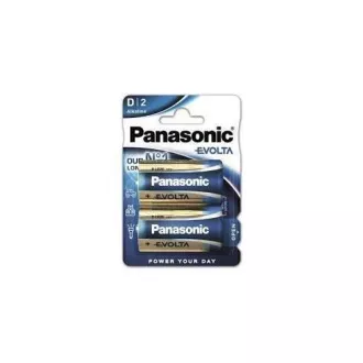 PANASONIC alkalne baterije EVOLTA Platinum LR20EGE / 2BP D 1.5V (blister 2kom)