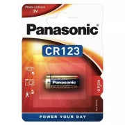 PANASONIC Lithium - FOTO baterija CR-123AL / 1BP 3V (blister - 1kom)