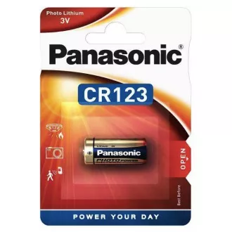 PANASONIC Lithium - FOTO baterija CR-123AL / 1BP 3V (blister - 1kom)