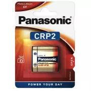 PANASONIC Lithium - FOTO baterija CR-P2L / 1BP 6V (blister - 1kom)