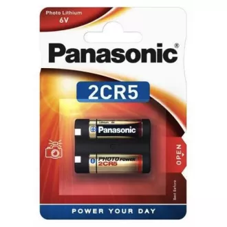 PANASONIC Lithium - FOTO baterija 2CR-5L / 1BP 6V (blister - 1kom) PANASONIC Lithium - FOTO baterija 2CR-5L / 1BP 6V (blister - 1kom)