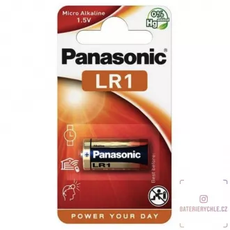 PANASONIC alkalna MICRO baterija LR1L / 1BE 1, 5V (blister 1kom)