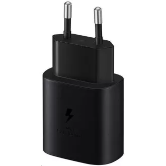 Samsung putni punjač EP-TA800XBE, Quickcharge 25W, USB-C kabel, crni