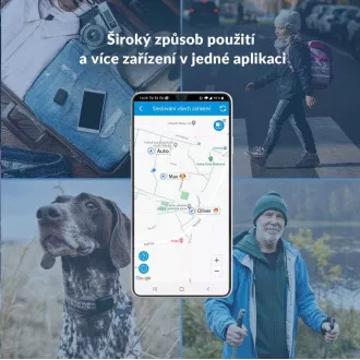 LAMAX GPS lokator + ogrlica