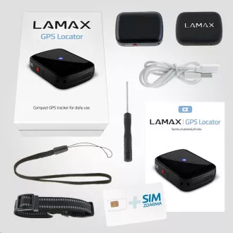 LAMAX GPS lokator + ogrlica