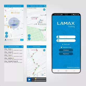 LAMAX GPS lokator + ogrlica