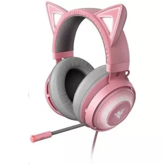 Slušalice RAZER Kraken Kitty, USB slušalice, Chroma, Quartz / Pink