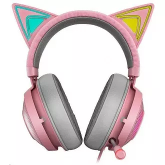 Slušalice RAZER Kraken Kitty, USB slušalice, Chroma, Quartz / Pink
