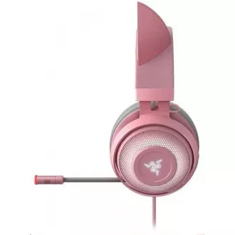 Slušalice RAZER Kraken Kitty, USB slušalice, Chroma, Quartz / Pink