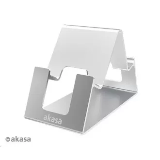 AKASA stalak Aries Pico, aluminijski stalak za mobitel i tablet, srebrni AKASA stalak Aries Pico, aluminijski stalak za mobitel i tablet, srebrni