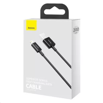 Baseus Superior Series kabel za brzo punjenje USB / Lightning 2.4A 1m crni