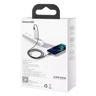 Baseus Superior Series kabel za brzo punjenje USB / Lightning 2.4A 2m bijeli