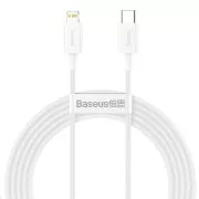 Baseus Superior Series kabel za brzo punjenje Type-C / Lightning 20W 1m bijeli