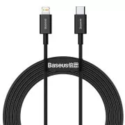 Baseus Superior Series kabel za brzo punjenje Type-C / Lightning 20W 2m crni