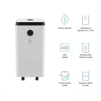 TrueLife AIR Dehumidifier DH5 Touch - odvlaživač zraka TrueLife AIR Dehumidifier DH5 Touch - odvlaživač zraka