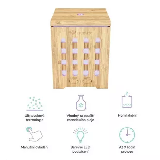 TrueLife AIR Diffuser D7 Bamboo - Aroma difuzor