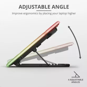 TRUST stalak za prijenosno računalo GXT1126 AURA STAND ZA LAPTOP (rashladna podloga)