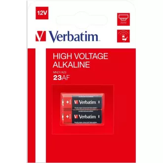 VERBATIM alkalne baterije 23AF (MN21 / A23 / 23AE) 12V 2 kom