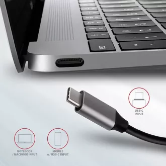 AXAGON HMC-6M2, USB 3.2 Gen 1 hub, portovi 2x USB-A, HDMI, RJ-45 GLAN, SATA M.2 utor, PD 100W, kabel USB-C 18cm AXAGON HMC-6M2, USB 3.2 Gen 1 hub, portovi 2x USB-A, HDMI, RJ-45 GLAN, SATA M.2 utor, PD 100W, kabel USB-C 18cm