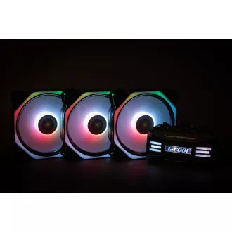 1stCOOL Ventilator KIT AURA EVO 4 ARGB, 3x HEXA2 ventilator + ARGB kontroler + daljinski upravljač 1stCOOL Ventilator KIT AURA EVO 4 ARGB, 3x HEXA2 ventilator + ARGB kontroler + daljinski upravljač