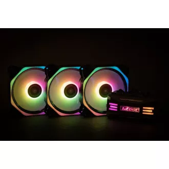 1stCOOL Ventilator KIT AURA EVO 4 ARGB, 3x HEXA2 ventilator + ARGB kontroler + daljinski upravljač 1stCOOL Ventilator KIT AURA EVO 4 ARGB, 3x HEXA2 ventilator + ARGB kontroler + daljinski upravljač