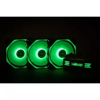 1stCOOL Ventilator KIT AURA EVO 4 ARGB, 3x HEXA2 ventilator + ARGB kontroler + daljinski upravljač 1stCOOL Ventilator KIT AURA EVO 4 ARGB, 3x HEXA2 ventilator + ARGB kontroler + daljinski upravljač