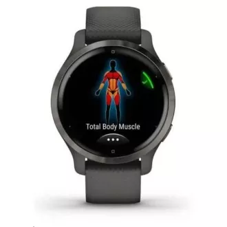 Garmin GPS sportski sat Venu2S Slate / Black Band Garmin GPS sportski sat Venu2S Slate / Black Band