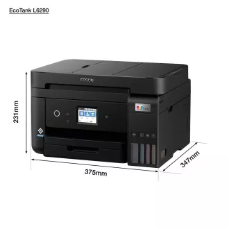 EPSON EcoTank L6290 tintni pisač, 4u1, A4, 1200x4800dpi, 33ppm, USB, Wi-Fi, LAN, 5 godina jamstva nakon besplatne registracije