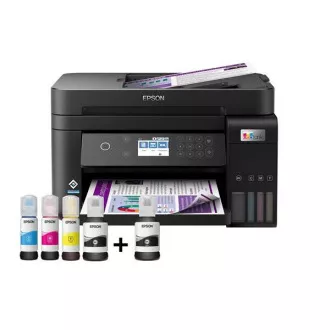 EPSON EcoTank L6270 tintni pisač, 3u1, A4, 1200x4800dpi, 33ppm, USB, Wi-Fi, LAN, 5 godina jamstva nakon besplatne registracije