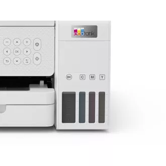 EPSON EcoTank L6276 tintni pisač, 3u1, A4, 1200x4800dpi, 33ppm, USB, Wi-Fi, LAN, bijeli, 5 godina jamstva nakon besplatne registracije
