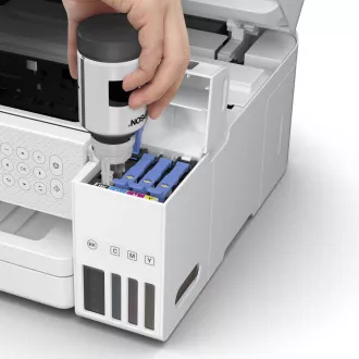 EPSON EcoTank L6276 tintni pisač, 3u1, A4, 1200x4800dpi, 33ppm, USB, Wi-Fi, LAN, bijeli, 5 godina jamstva nakon besplatne registracije