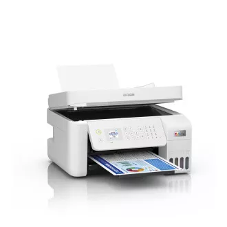 EPSON pisač EcoTank L5296, 4u1, A4, 1440x5760dpi, 33ppm, USB, Wi-Fi, LAN, bijeli
