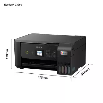 EPSON pisač s tintom EcoTank L3260, 3u1, A4, 1440x5760dpi, 33ppm, USB, Wi-Fi