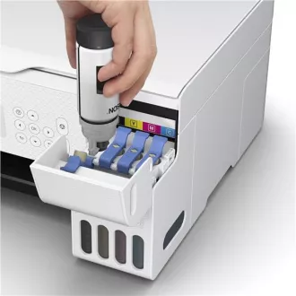 EPSON pisač EcoTank L3266, 3u1, A4, 1440x5760dpi, 33ppm, USB, Wi-Fi, bijeli