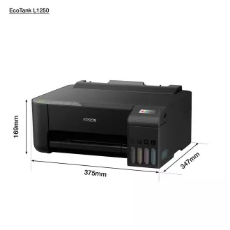 EPSON pisač EcoTank L1250, A4, 1440x5760dpi, 33ppm, USB, Wi-Fi