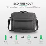 TRUST 15.6 "Atlanta Carry Bag ECO Torba za prijenosno računalo