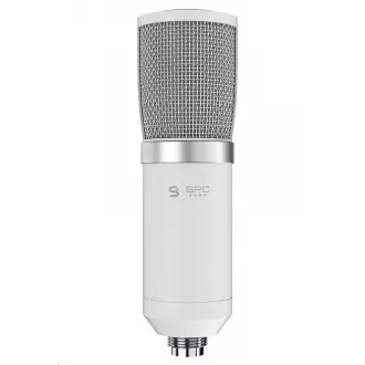 SPC Gear mikrofon SM950 Onyx Bijeli / Žičani / Streaming / Pop Filter / Anti-Shake / USB držač / Bijeli SPC Gear mikrofon SM950 Onyx Bijeli / Žičani / Streaming / Pop Filter / Anti-Shake / USB držač / Bijeli